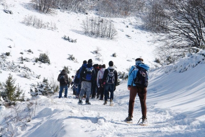 Ciaspolata sulla neve e discesa di slittini - Weekend Immacolata