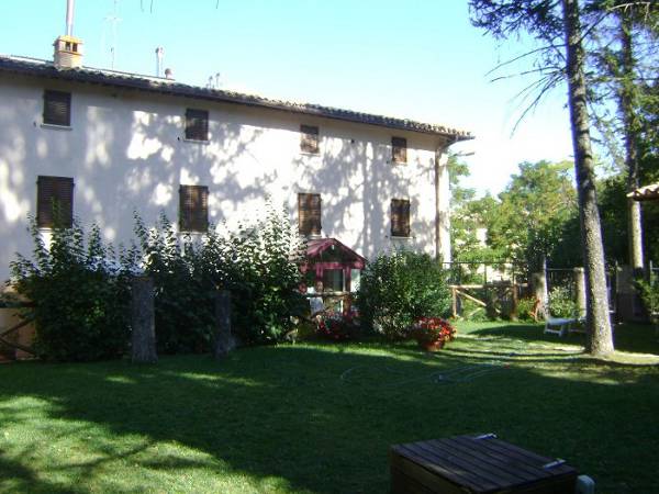 Veduta di fronte del rifugio